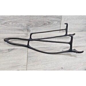 FABULOUS 19TH CENTURY ANTIQUE SHAKER WROUGHT IRON ADJUSTING PIE WARMING TRIVET